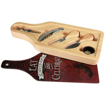 Wine and Cheese 6 Piece Set