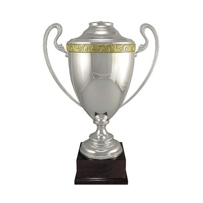 Silver w/Gold Accent Trophy Cup (21½")