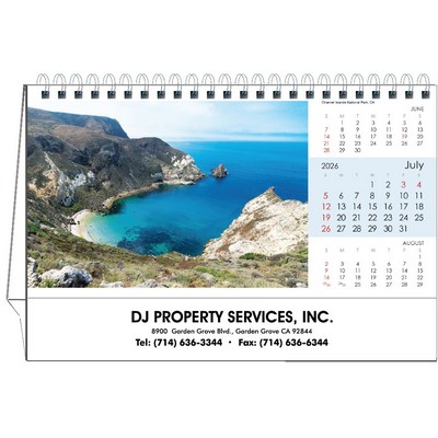 Americana 2026 Desktop Calendar w/Flexible Easel