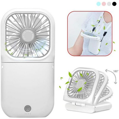 3000mAh Portable Personal Neck Fan