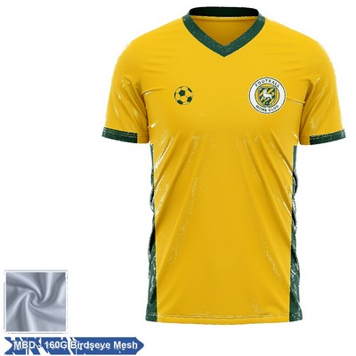 Men's & Kids' Sublimation Soccer Jersey - Birdseye Mesh