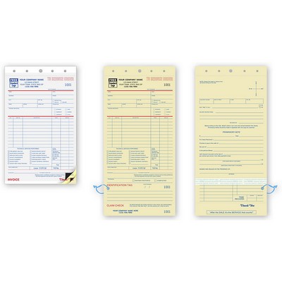 TV Service Order Forms - Classic With Carbons (2 Part)