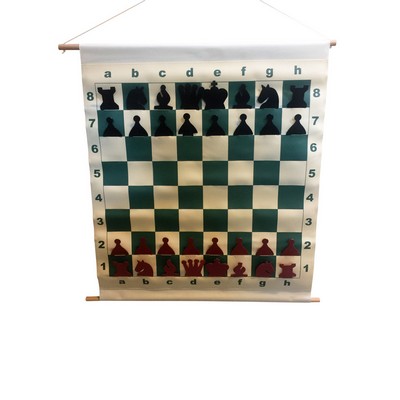 Slotted Chess Teaching Demonstration Board - 28"