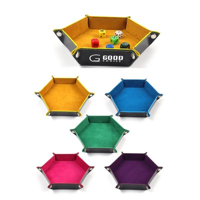 Velvet Dice Box
