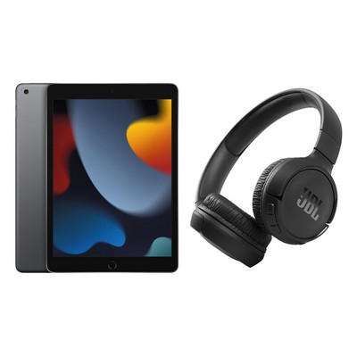Apple 10.2" Ipad Wifi 9Th Gen 64Gb W/ Tune 520Bt Wireless Headphones