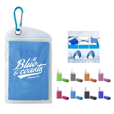 Mesh Microfiber Cooling Towel