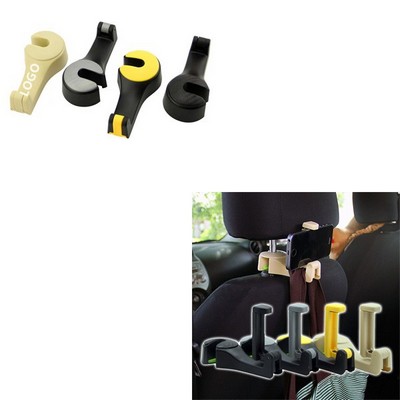 2" 1 Car Seat Headrest Hook