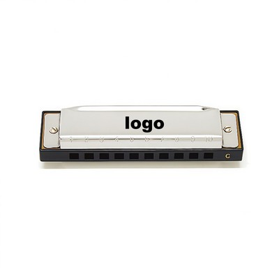 10 Hole Diatonic Harmonica for Beginners and Musicians