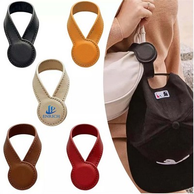 Leather Magnetic Cap Clip
