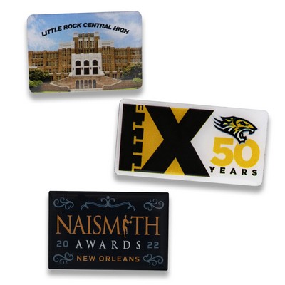1.5" Offset Printed Direct Lapel Pin