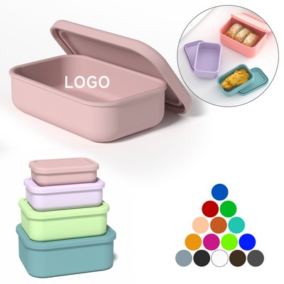 Rectangular Silicone Lunch Box