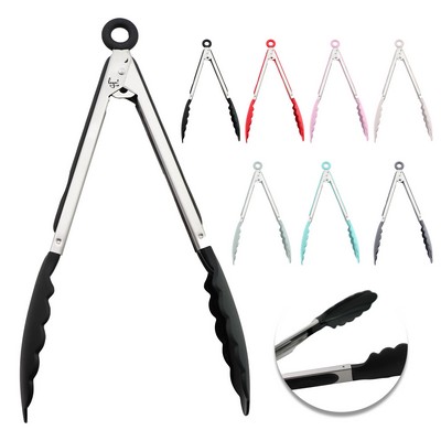 Silicone Grip Tongs