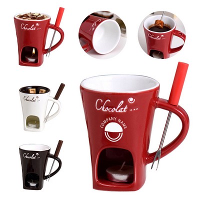 Ceramic Chocolate Fondue Mug