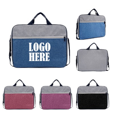 Polyester Laptop Bag With Carry Handle Shoulder Strap