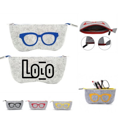 Felt Eyeglasses Bag
