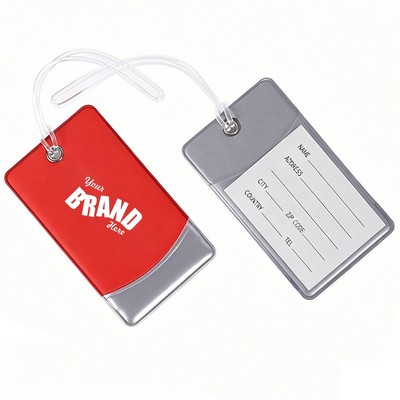 Two-tone Vinyl Bag & Luggage Tags