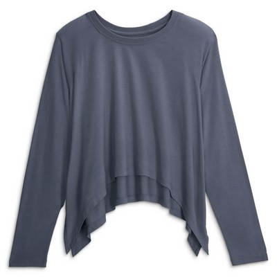 Free Fly Women's Bamboo Lightweight Cropped Long Sleeve