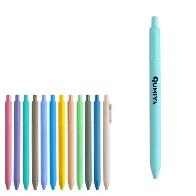Macaron Retractable Colorful Ink Gel Pens