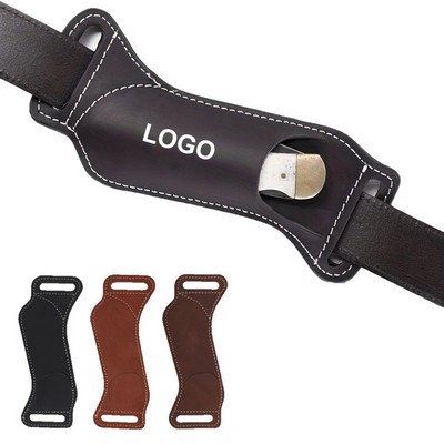 Belt Loop PU Leather Knife