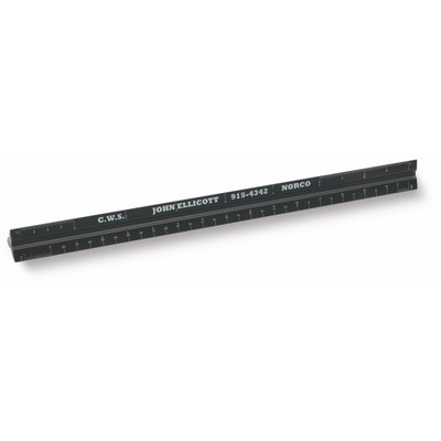 30 Cm Metric Architect Triangular Solid Scale
