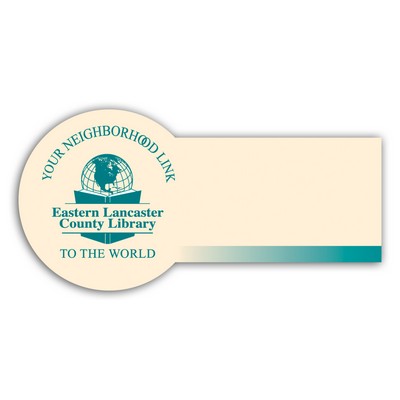 Full Color 50 Mil Name Badge No Personalization (2"X4")