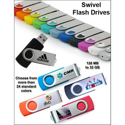 Swivel Flash Drive - 16 GB Memory