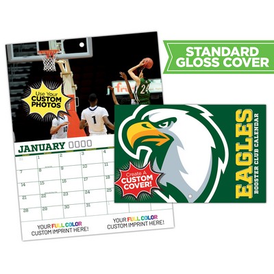 13 Month MINI Fully Custom Photo Appointment Wall Calendar (5.5x8.5)-Standard Gloss Cover