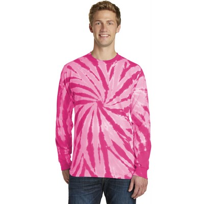 Port & Co™ Tie-Dye Long Sleeve Tee.