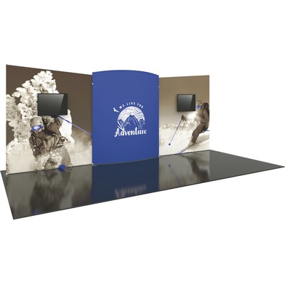 Formulate Designer Series 20' Fabric Backwall Kit 08