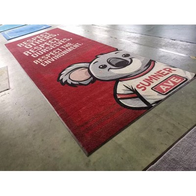 Brand Representative Full Color HD Logo Mat - 6' X 10'
