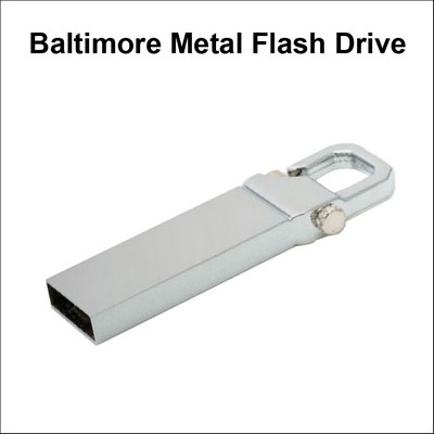 Baltimore Metal Flash Drive - 32GB Memory