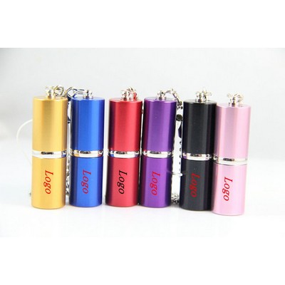 Lipstick USB Flash Drive 2.0 Metal Memory Stick 16G Disk