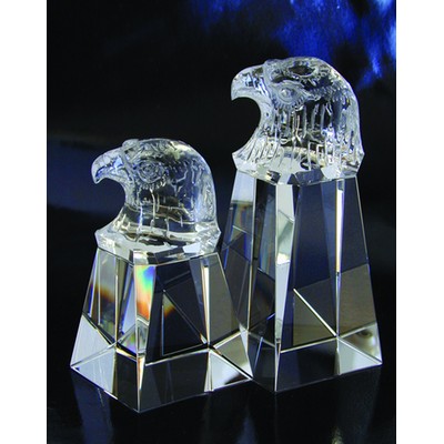 Eagle Optical Crystal Award/Trophy 8"H - Variant B