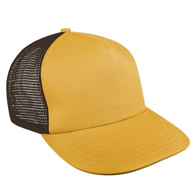 Contrast Meshback Snapback Trucker Cap