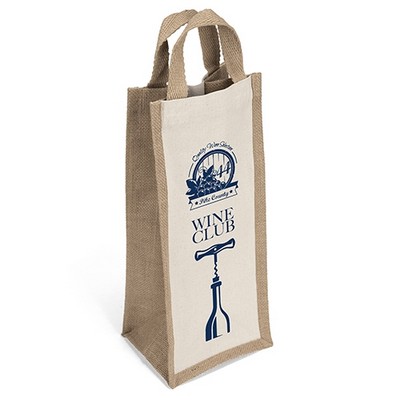 Winona™ - Natural Tote - Screen Print (6" x 5" x 14")