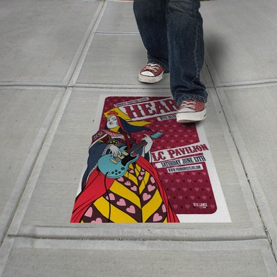 EZ STIK™ Floor Textured (Adhesive Graphic) 12"x24"