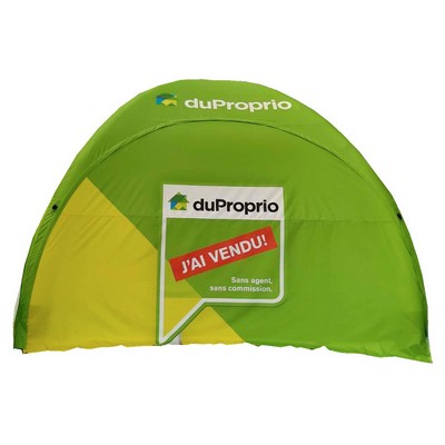 Inflatable tent 20'x20' with black legs