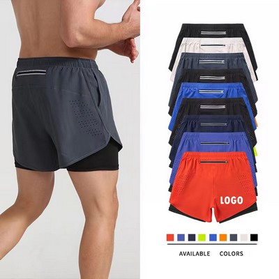 Men 2-in-1 Running Short