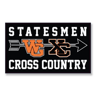 Decal On White Vinyl Material - (5"X9") Full Color