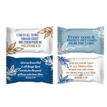 Chocolate Buttermints In A Bible Verse Wrapper