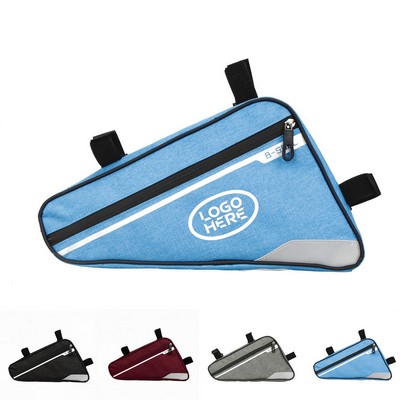 Weatherproof Zippered Cycling Frame Pack
