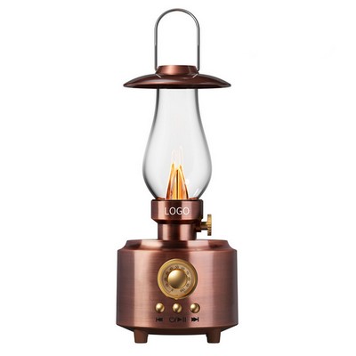 Retro Bluetooth Desk Lamp With Audio System