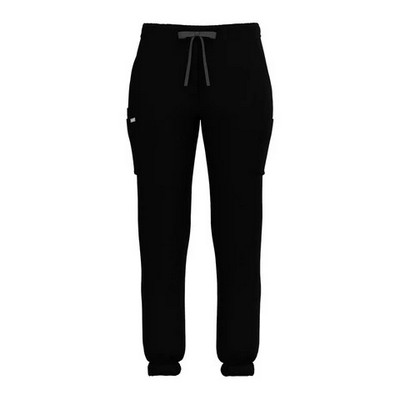 Vel Endeavor Ladies 5-Pocket Double Cargo Pocket Jogger Scrub Pants