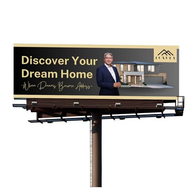 Billboard Banners Double Sided 1' x 1' (SQFT)