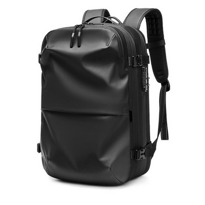 Vacuum compression backpack
