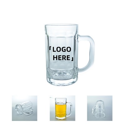 12.5 Oz. Clear Beer Stein