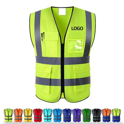 Reflective Vest Construction Site Vest Safety Reflective Clothing