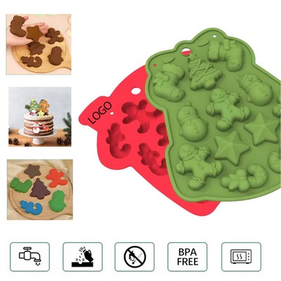 Christmas Silicone Chocolate Molds