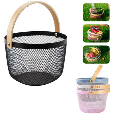 Metal Mesh Steel Basket