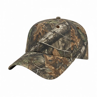 Solid Color RealTree® Mesh Velcro® Lowstyle Hat